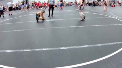 92 lbs Round 3 (6 Team) - Landon Isbell, Wrecking Crew vs Nik Schaller, Quaker Nation
