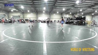 98 lbs Quarterfinal - Yareli Flores, RAW Wrestling Club vs Aubrey Hoveland, Immortal Athletics WC