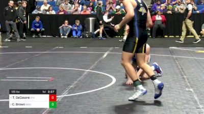 125 lbs Consi of 8 #2 - Tony DeCesare, Air Force vs Connor Brown, South Dakota State
