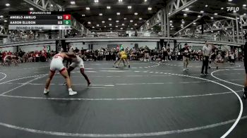 144 lbs Round 4 (8 Team) - Angelo Amelio, Wrecking Crew Blue vs Aaron Ellison, North Carolina Black