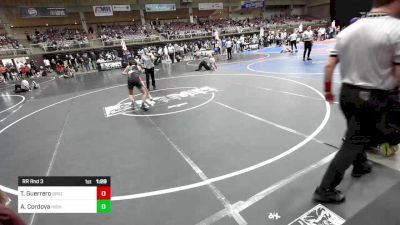 98 lbs Rr Rnd 3 - Thiago Guerrero, Brighton WC vs Aristotle Cordova, High Elevation