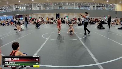 60 lbs Round 2 - Adriel Flores, Ohio Gold vs Axl Cross, Junior Terps Xpress