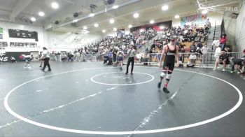 126 lbs Champ. Round 2 - Aiden Heredia, Bloomington vs Ezra Archuleta, Lutheran/Orange