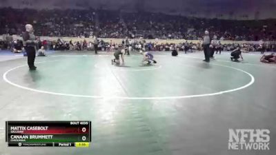 4A-113 lbs Quarterfinal - Canaan Brummett, Chickasha vs Mattix Casebolt, Sallisaw