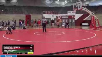 113 lbs Quarterfinal - Bryce Hawkins, Columbus North vs Augustus Morrow, Bloomington North