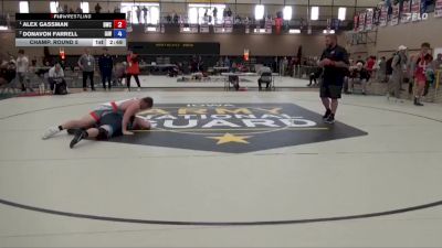 215 lbs Champ. Round 5 - Alex Gassman, Dubuque Wrestling Club vs Donavon Farrell, Immortal Athletics WC