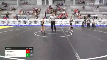 75 lbs Prelims - Xavier Flores, Indiana High Rollers Elem vs Bryce Blasko, Quest School Of Wrestling Elem