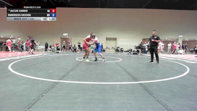 175 lbs Champ. Round 2 - Jacob Green, OK vs Emerson Moore, MO