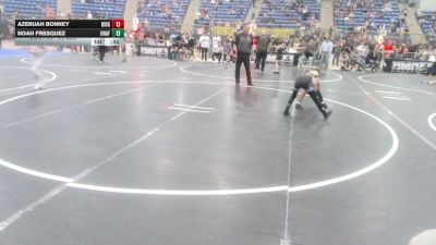 58 lbs Final - Azerijah Bonney, Ridge WC vs Noah Fresquez, Unaffilated