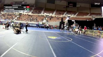 120-D3 Champ. Round 1 - Benjamin Higgins, Salpointe Catholic High School vs Max Freund, Show Low High School