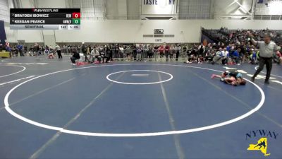 81 lbs Semifinal - Keegan Pearce, Apex Wrestling NYC (Hudson Valley) vs Brayden Ibowicz, Revolution Elite Wrestling
