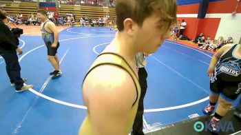 119 lbs Quarterfinal - Jonas Howell, Dark Cloud Wrestling Club vs Christopher Burchett, Claremore Wrestling Club