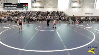 58 lbs Cons. Round 4 - Joseph Genovese, B2 Wrestling Academy vs Tucker Calimeri, Falconer Youth Wrestling