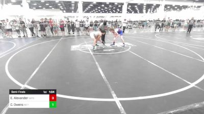 113 lbs Semifinal - Emmett Alexander, Gator Wrestling Club vs Chrystian Owens, No Team
