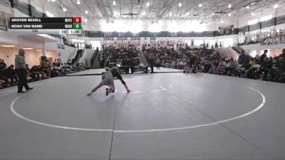126 lbs Round 1 (16 Team) - Noah Van Name, Walnut Grove vs Grover Mixell, Wayne County HS