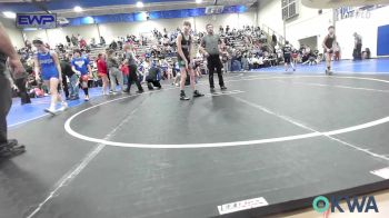 98-104 lbs Rr Rnd 1 - Paisley Perkins, Caney Valley Wrestling vs Hayley Bentley, Brushy Wrestling Club