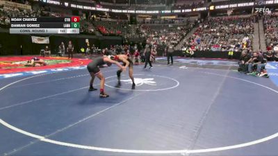 120-3A Cons. Round 1 - Noah Chavez, Centauri High School vs Damian Gomez, Lamar