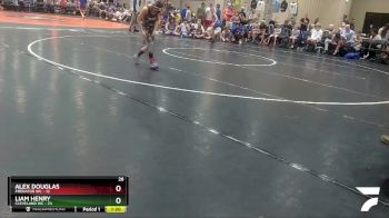 75 lbs Champ Round 1 (16 Team) - Liam Henry, Cleveland WC vs Alex Douglas, Predator WC