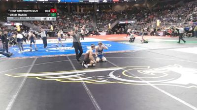Champ. Round 1 - Treyton Kropatsch, Columbus vs Zach Masek, Lincoln East