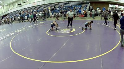 14U Boys - 100 lbs Champ. Round 2 - JaKobe Reed, Franklin County Flyers Wrestling vs Amir Newman-Winfrey, Immortal Athletics WC