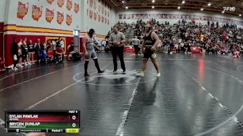 285 lbs Champ. Round 1 - Dylan Pawlak, Revere vs Brycen Dunlap, Monroeville