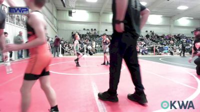 61-64 lbs Rr Rnd 3 - Elijah Matlock, Sallisaw Takedown Club vs Samuel Sanders, Van Buren Matdawgs