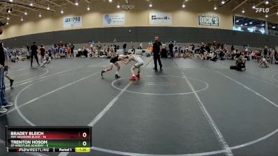 72 lbs Round 3 (6 Team) - Bradey Bleich, Mat Assassins Black vs Trenton Hosom, CP Wrestling Academy