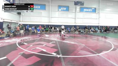 M-50 lbs Quarterfinal - Everett Hess, OH vs Owen Buckley, MI