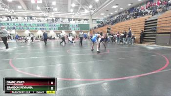120 lbs Quarterfinal - Brady Jones, Rancho Bernardo vs Brandon Reynaga, Vista Murrieta