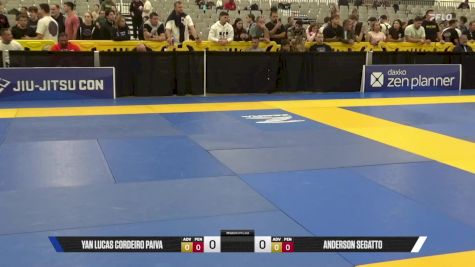 Anderson Segatto vs Yan Lucas Cordeiro Paiva 2025 World IBJJF Jiu-Jitsu No-Gi Championship