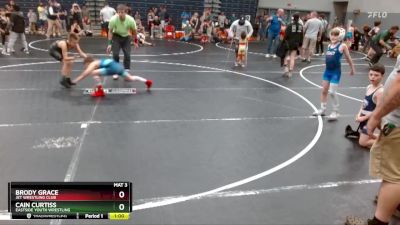 80/85 Round 2 - Cain Curtiss, Eastside Youth Wrestling vs Brody Grace, JET Wrestling Club