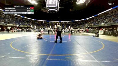 145 lbs Consy 2 - Hayes Donley, Keystone Central vs Gavin Brown, Southern Columbia