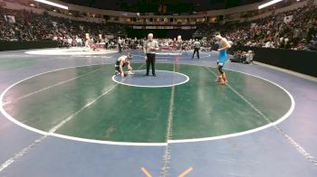 5A 157 lbs Quarterfinal - Jonathon Schmidt, Cleveland vs Dylan Lang, La Cueva