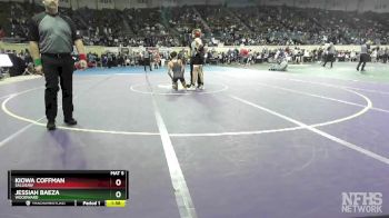 4A-165 lbs Champ. Round 1 - Kiowa Coffman, Sallisaw vs Jessiah Baeza, Woodward