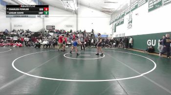 157 lbs Consolation - Charles Fowler, East Haven vs Logan Davis, Lyman Mem/Windham Tech