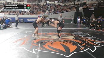 192 -D1 Semifinal - Zandon Hopson, Liberty High School vs Abraham Kramer, Williams Field High School