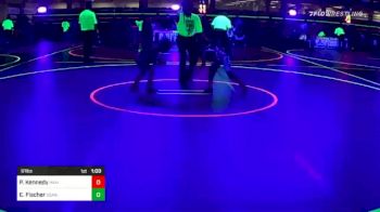 61 lbs Semifinal - Payton Kennedy, Hammer Time Wrestling Academy vs Ezra Fischer, Somerset Spartans
