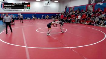 125 lbs Finals (2 Team) - Cole Blalock, Huntingdon vs JP Culver, Wisconsin-Oshkosh