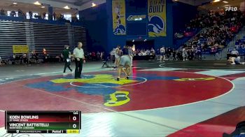 165 lbs Champ. Round 1 - Vincent Battistelli, Northern Lebanon vs Koen Bowling, St Mary Ryken
