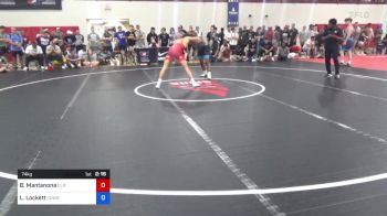 74 kg Rr Rnd 2 - Beau Mantanona, Cliff Keen Wrestling Club vs Ladarion Lockett, Cowboy RTC
