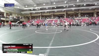 110 lbs Semifinal - Cannon Terry, Augusta vs Dalton McDaniel, Greater Heights Wrestling