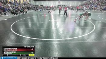 132 lbs Cons. Round 2 - Landon Cure, Ashwaubenon vs Jeremiah Wade, West Allis Nathan Hale