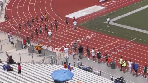 Youth Girls' 100m Hurdles 2023 Aau Regional Qualifier 19, Semi-Finals 3 - Age 15-16