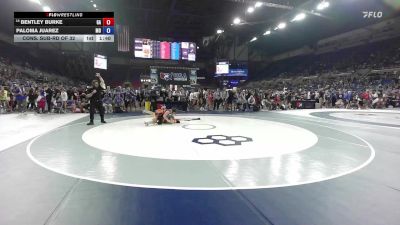 115 lbs Cons. Sub-rd Of 32 - Bentley Burke, GA vs Paloma Juarez, MO