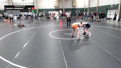 126 lbs Champ. Round 1 - Caden Trollope, St.Paul vs Bradley Vandegrift, Beatrice Wrestling Club