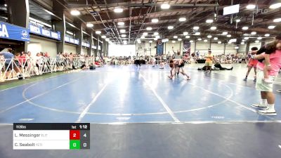 113 lbs Rr Rnd 2 - Lucas Messinger, Elite NJ HSB Black vs Cody Seabolt, Yeti: Special Forces