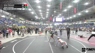 58 lbs Semifinal - Noah Fresquez, Unaffilated vs Jesus Vasquez, Steel City Reloaded WC