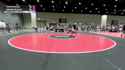 106 lbs Cons. Semis - JAXON MORALEZ, Juggernaut Wrestling Club vs Enrique Tellez Jr, Vortex Wrestling Club