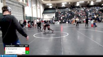 197 lbs Champ. Round 1 - Jayshon Hines, Northwest Kansas Technical College vs Braden Baumgartner, Colorado Mesa University