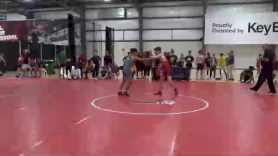 55 kg 5th Place - Alexander Logsdon, Cougar Wrestling Club vs Adrian Samano, Iron Wrestling Club